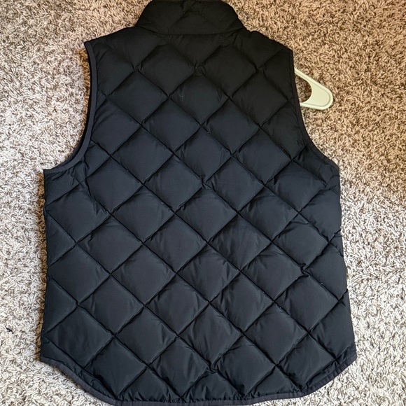 J. Crew Black Quilted Vest with Gold Details - Picture 4 of 5